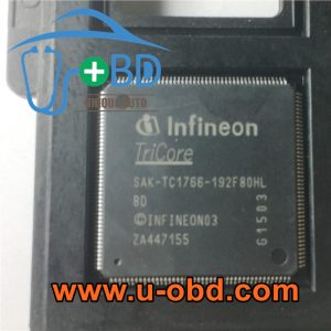 SAK-TC1766-192F80HL Infineon TriCore commonly used car MCU