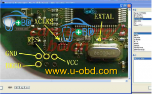 XPROG Read J518 MCU