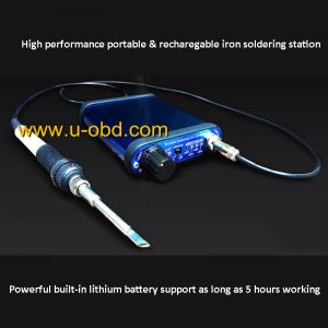 rechargeable iron station soldering iron