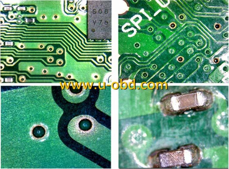 Circuit board repair high definition digital microscope with screen