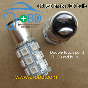Cruze dedicated brake light LED bulb 27 LED bulb