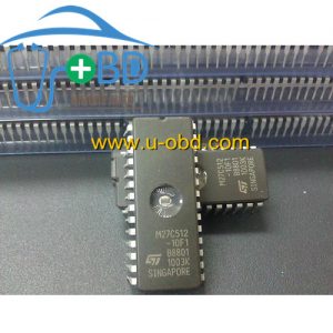 M27C512-12F1 Widely used vulnerable FLASH chip for automotive ECU
