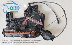 Mercedes-Benz 9 Speed 9G-Tronic 725.0 Transmission control unit test harness