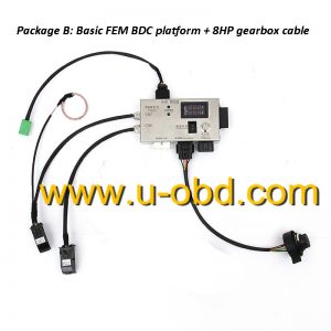 package B basic fem bdc platform and 8HP gearbox cable