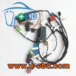 AUDI 5th WFS A4 Q5 on bench test platform harness key programming cables