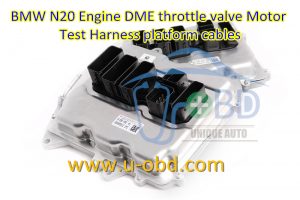 BMW N20 Engine DME Throttle valve Motor Test harness platform cables
