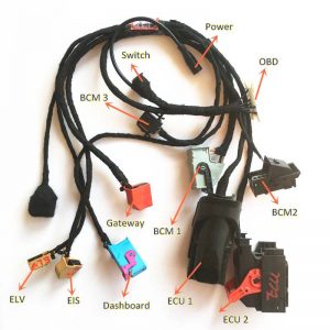 New PORSCHE key programming cables remote key duplicate harness