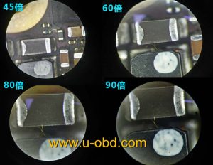 auto BCM ECU ECM BSI ESL car modules repair microscope