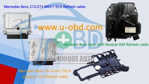Mercedes Benz 272 ME9.7 ECU 722.9 TCU ISM Module refresh cables