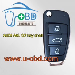 AUDI A6L Q7 interchangeable key shell case