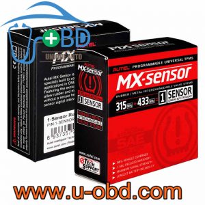 Autel universal Tire pressure programmable Mx-sensor 315MHz 433MHz TPMS sensor