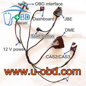 BMW CAS2 CAS3 test platform programming harness