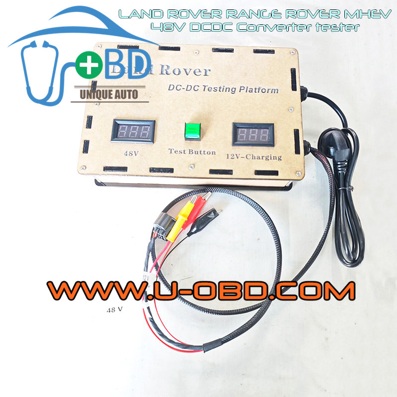 JLR Land Rover Range Rover Mild Hybrid 48V DCDC converter bench tester