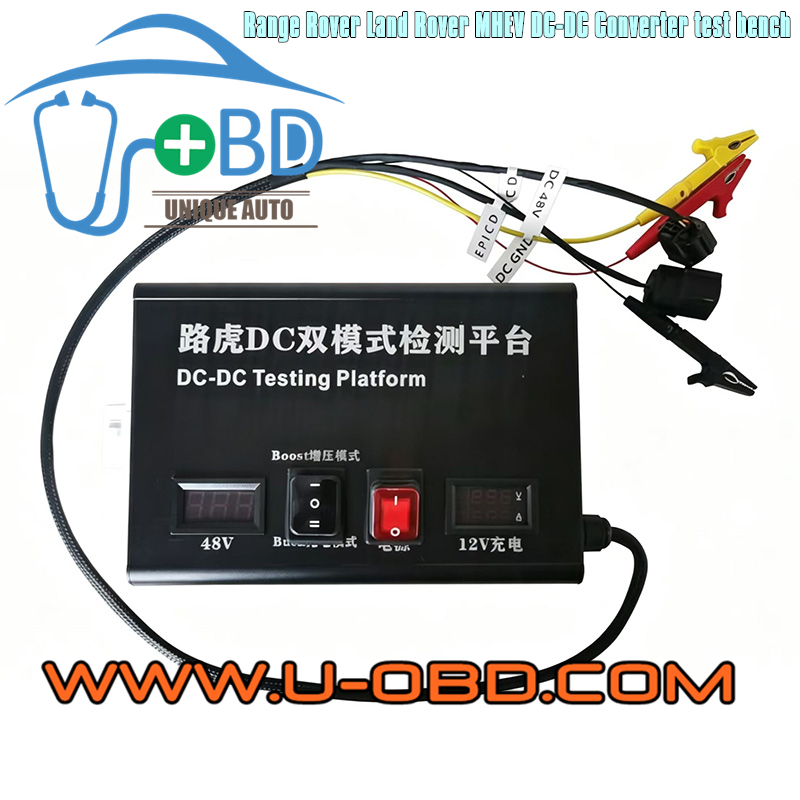 JLR MHEV vehicle Land Rover Range Rover defender DCDC Converter module bench tester