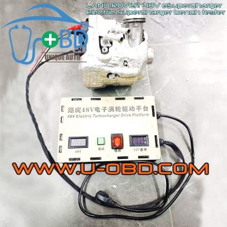 Land Rover Range Rover MHEV 48V Electric Supercharger eSupercharger electric turbine Bench tester