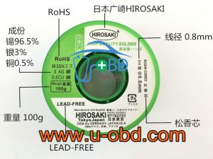 Lead-free silver solder wire high end silver solder wire various diameter