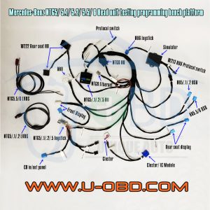 Mercedes-Benz HU5 HU5.1 HU5.2 HU5.5 HU6 MBUX Head unit programming testing bench