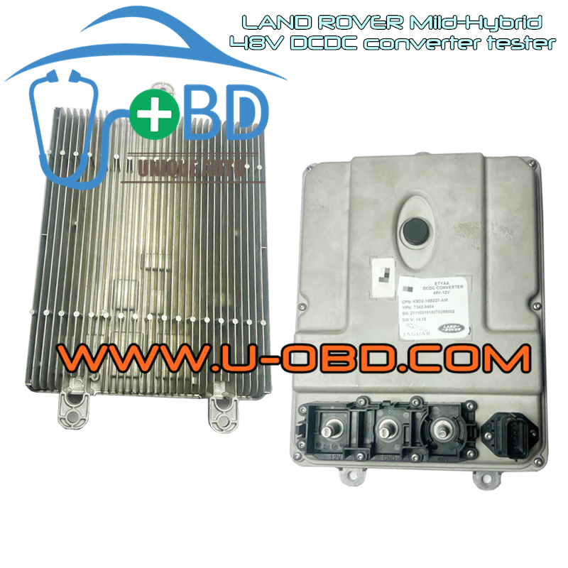 RANGE ROVER LAND ROVER MHEV 48V DCDC Converter bench tester activator