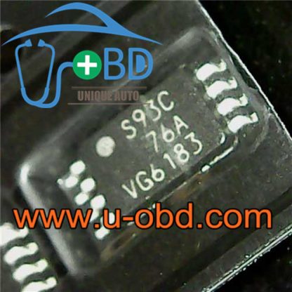 93C76 TSSOP8 Widely used automotive EEPROM chips