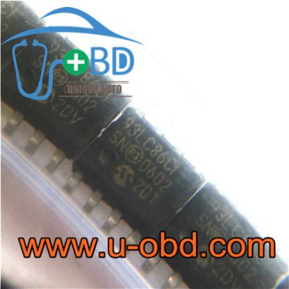 93LC86 Automotive dashboard widely used EEPROM chips