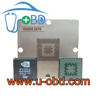 AUDI head unit audio host headunit BGA chip NVIDIA 0.6mm reballing stencil