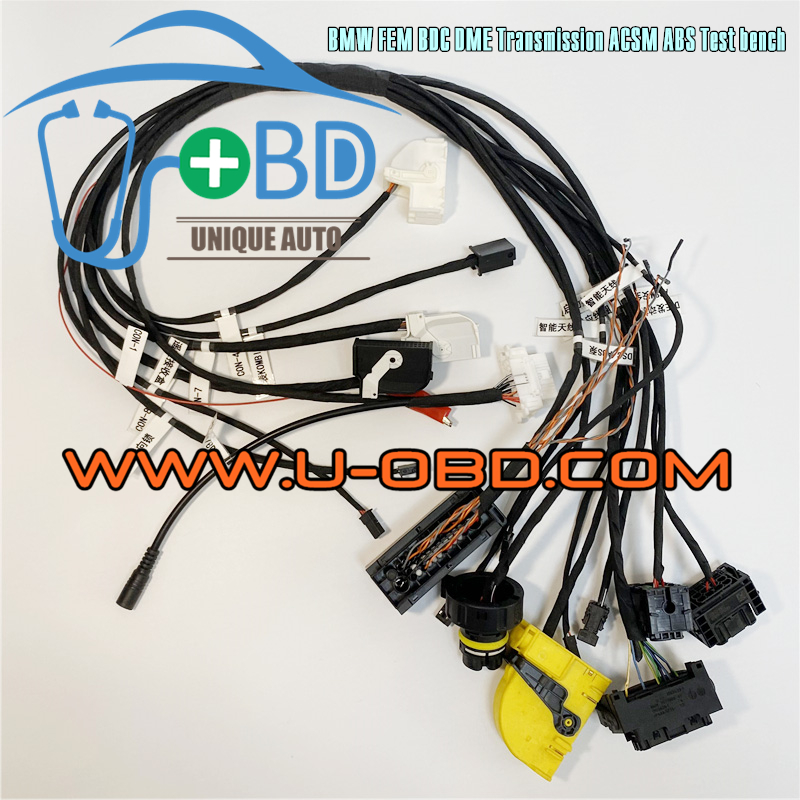 BMW FEM BDC 8HP Transmission B38 B48 N13 N20 DME ABS Airbag ACSM ELV Dashboard test bench