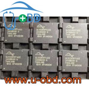 GL512N11FFA02 BMW AUDI Amplifier vulnerbale BGA memory chip
