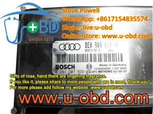 AUDI A4 TT Volkswagen Jetta Beetle Golf 1.8T engine BOSCH ME7.5 ECU repair solutions