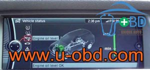 How to repair BMW F18 MSV90 DME oil measurement not work failure