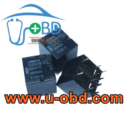 G8NW-2L-12VDC Widely used vulnerable automotive BCM relays