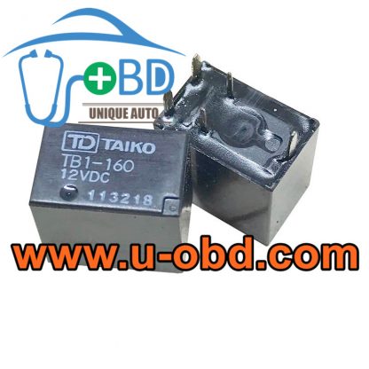 TB1-160-12VDC HONDA ACCORD vulnerable BCM relays