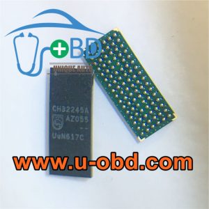 CH32245A BMW CCC head unit vulnerable BGA memory chip