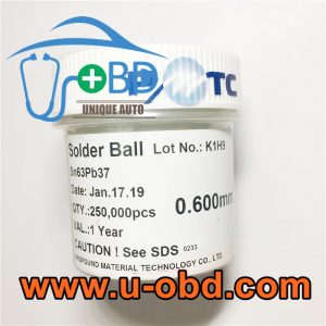 BGA chip Reballing solder ball with lead