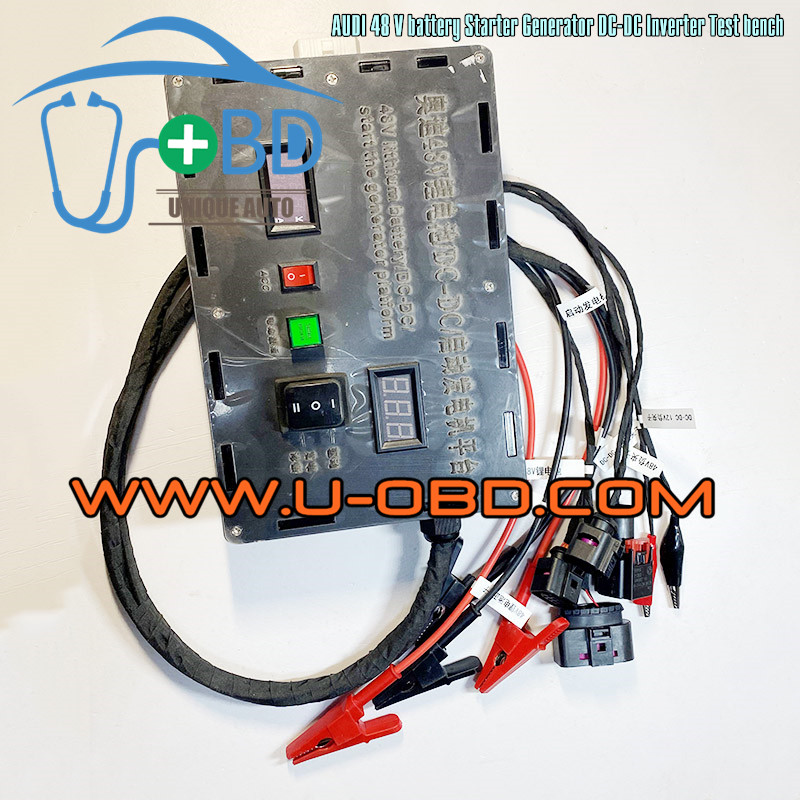 AUDI MHEV 48 Volt Lithium Battery DC-DC Voltage inverter Starter Generator test bench