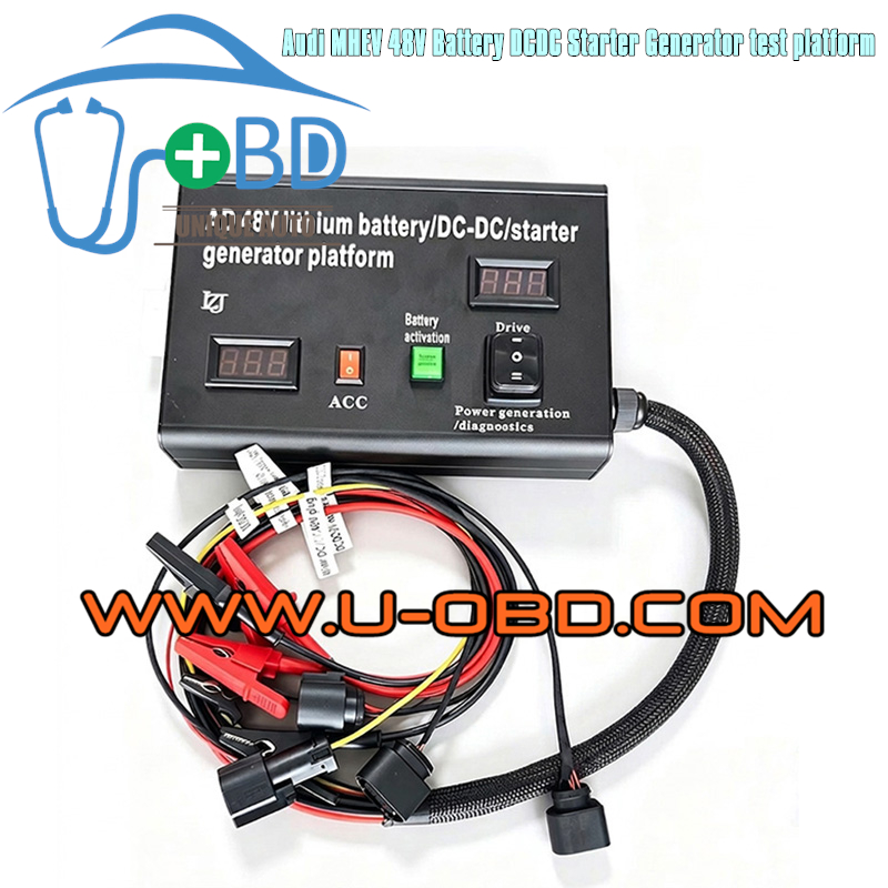 Audi Mil-Hybrid cars 48V Lithium battery DCDC Inverter starter generator test platform