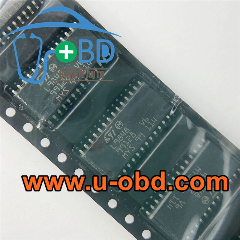 L9848 Volkswagen SKODA BCM Body control unit module vulnerable chips