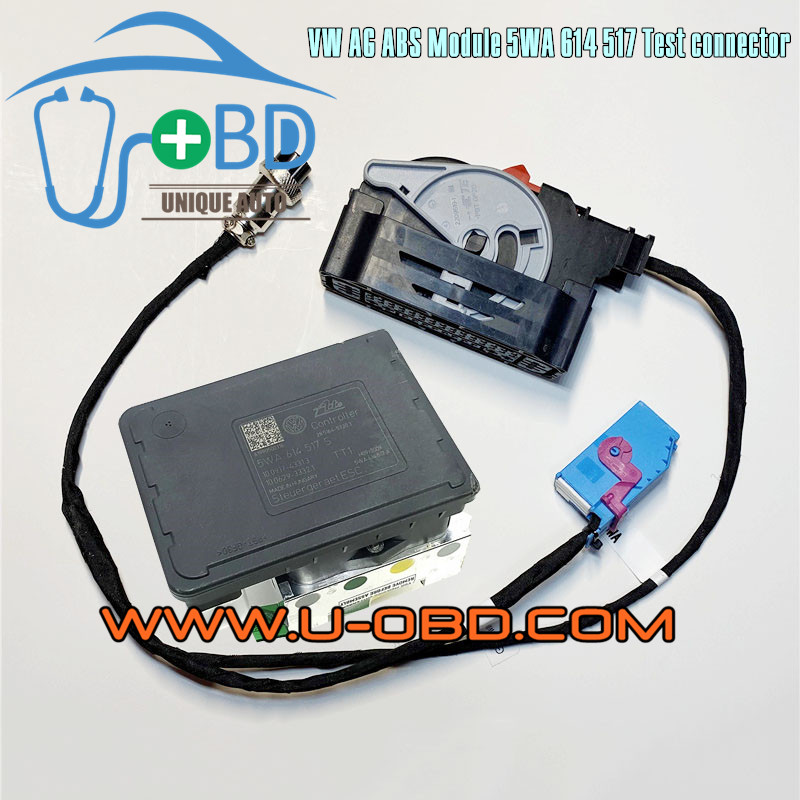 AUDI VW Golf 8 ABS module test bench 5WA 614 517