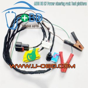 AUDI A4 Q5 A6 A7 A8 Power steering rack test bench flash harness