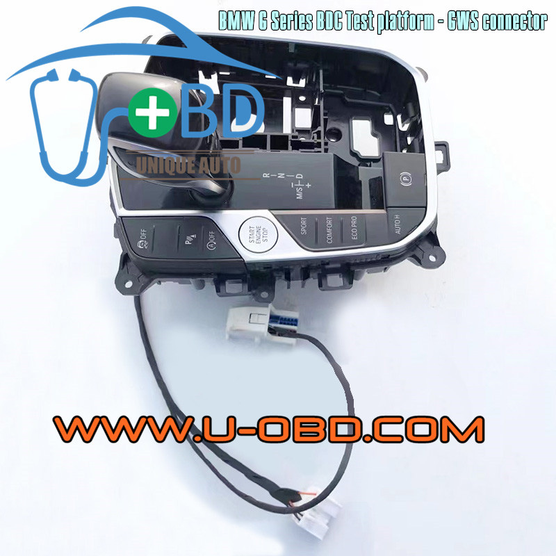 BMW G series BDC test platform gear selector switch module connector extension plug