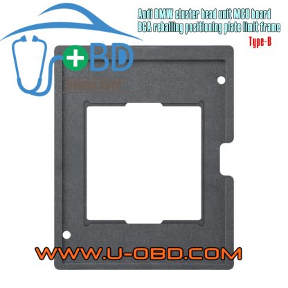 BMW MGU ID7 AUDI Digital cluster repair tools reballing limit frame positioning plate