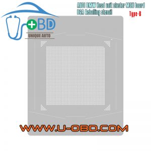 BMW MGU ID7 AUDI Digital cluster repair tools reballing stencil