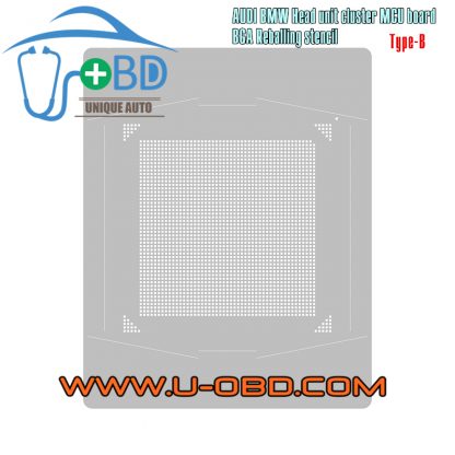 BMW MGU ID7 AUDI Digital cluster repair tools reballing stencil