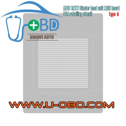 BMW iDrive7 MGU Head unit ID7 speedometer repair tools Reballing limit frame positioning plate