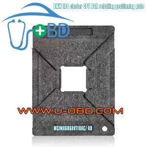 BMW iDrive 6 ID6 digital cluster repair GPU processor FCPBGA624 Chip reballing limit frame positioning plate